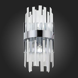 Светильник настенный ST-Luce SL1160.101.04 Хром/Хром, Прозрачный G9 4*3W