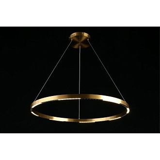 Подвесной светильник 80*60-130 см, 1*LED, 43W, 4000K, Aployt Noella APL.051.13.43, латунный