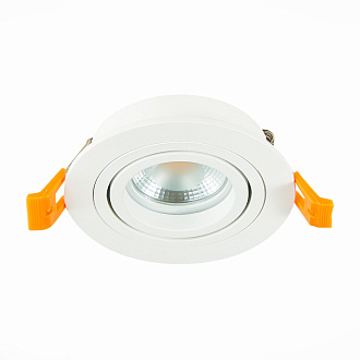 Встраиваемый светильник 9/8 см, GU10, IP20 ST LUCE ST251.518.01 Белый, вр 8 см