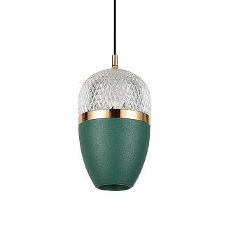 Подвесной светильник 10*8*200 см, LED 10W, 4200K, Черный LED4U L8754-1 GN