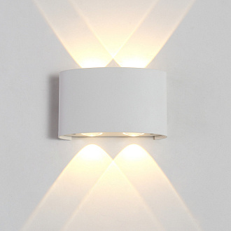Бра 4*1W, 3000K, 11*5 см, Crystal Lux CLT 023W2 WH Белый