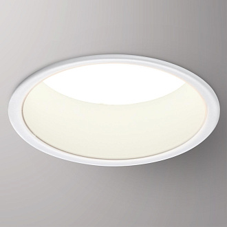 Светильник встраиваемый светодиодный 9,8*9,8* см, LED 12W*3000 К, Novotech Spot Tran, белый, 359236