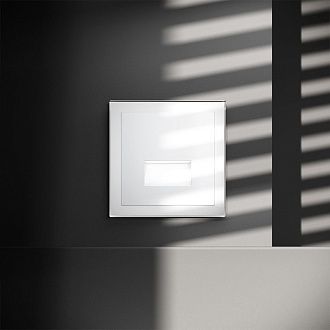 Подсветка светодиодная встраиваемая Voltum S70, белый  пластик  VLS070601