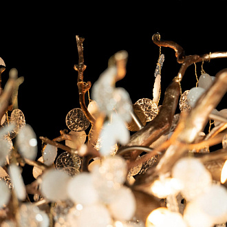 Люстра *80 см, 8*G9*W, Loft It 10066/800 GB Fairytree, Темное золото