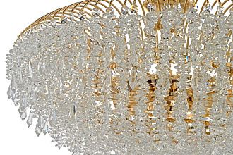 Люстра потолочная *80* см, 16*E14*40W, Arti Lampadari Delia Gold Delia E 1.3.80.105 G, золотой