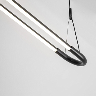 Подвесная люстра 120*120*150 см, 696W, Favourite Spillet 4587-12P черный