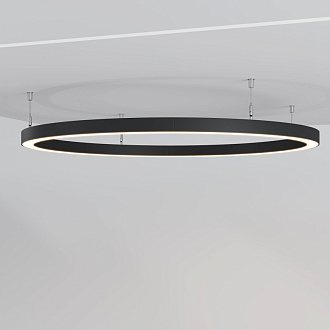 Радиусный профиль ALM-3535R-B-D-45°-0.8M 3,5*3,5*32,79 см, Maytoni Led Strip черный
