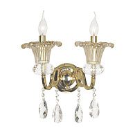 Бра *35*44 см, 2*E14*40W, Dio D`arte Salerno Salerno E 2.1.2 G, Золото
