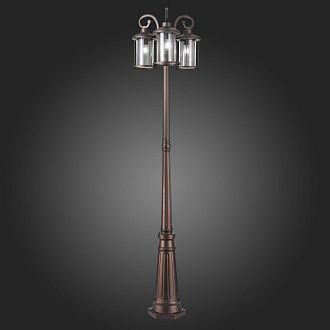 Светильник уличный наземный 48 см, ST LUCE LASTERO SL080.425.03 Темный кофе