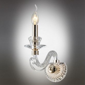 Бра 24*12*35 см, 1*E14, 40W, Aployt Daniele APL.701.01.01, золотой