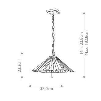 Подвесной светильник Elstead Lighting, Арт. TF-ALDERLEY-P