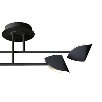 Люстра 80*15*25,5 см, LED * 4 30W, 3000К Mantra Capuccina 7582, черный