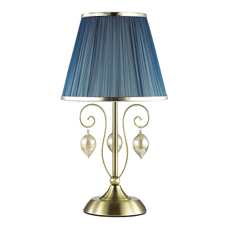 Настольная лампа Odeon Light Niagara 3921/1T бронза/ткань/стекло