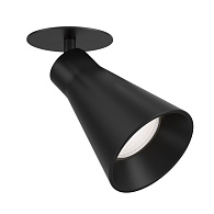 Встраиваемый светильник Maytoni Virar C059CL-01B, черный, вр 5,5 см
