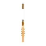 Подвесной светильник *11,5*70-260 см, 1*LED*6W, 3000K, Freya  FR5635PL-L6AM, Латунь