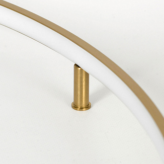 Потолочный светильник 85*6 см, 1*led*30W 3000K Lussole Lowell LSP-7111 бронзовый