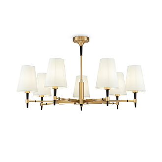 Подвесная люстра Maytoni Zaragoza H001CL-07BS, латунь, диаметр 88см