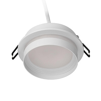 Светильник встраиваемый 10*2,5 см, GX53 Citilux Hardy CL002D10 белый, вр 9 см