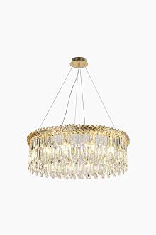 552-ф800 GOLD Люстра NW 12*40W (480W)*E14, Ø800 x H280, NewRgy GOLD (Золото)