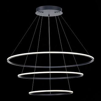 Светильник подвесной 80 см, 114W 4000K ST LUCE ST604 OUT ST604.443.114 Черный