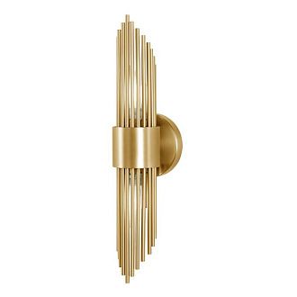 Настенный светильник 46 см, Crystal Lux RUDOLFO AP2 BRASS, золото