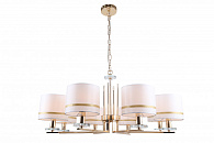 Подвесная люстра Stilfort Chart 1045/03/08P, диаметр 85 см, золото