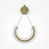 Светильник 32 см, 10W, 3000K, Maytoni P091WL-L18G3K, золото