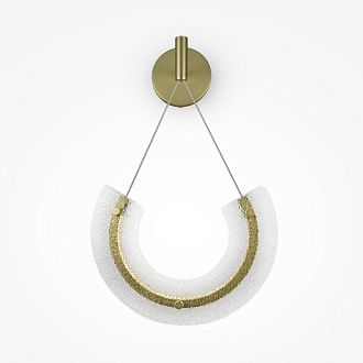 Светильник 32 см, 10W, 3000K, Maytoni P091WL-L18G3K, золото