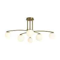 Светильник 110 см, Freya Hanger FR5443CL-06BS, латунь