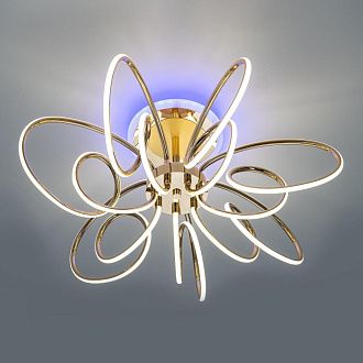 Светильник 68 см, 135W, 3000-5500K, Citilux SALMA SMART CL224A172 RGB LED, золото