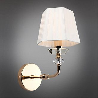 Бра 27*17*32 см, 1*E14, 40W, Aployt Silvian APL.719.01.01, золотой