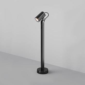 Ландшафтный светильник  5,5*10 см, GU10 1 50W, К, Черный Maytoni Scope O025FL-01B1