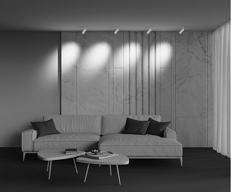 Светильник на шине 5,5*5,5*19,5 см, LED, 12W, 4000К, Maytoni Technical Focus Zoom TR211-1-12W4K-Z-W белый