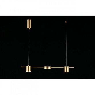 Подвесной светильник 72*10*40-120 см 18W, 3000K, Aployt FRANIA APL.017.13.18, бронзовый