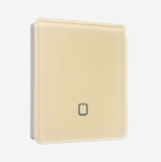 Радиовыключатель сенсорный HiTE PRO SN-R1 (бежевый, закругленные углы) HPSW-SNR1-BG