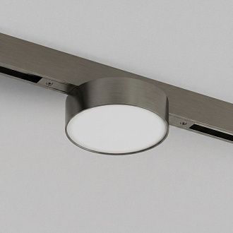 Светильник на шине 16*9,5*5,4 см, *LED*8W, 3000K, Denkirs SHINE PRIME FLOW 3000К | ШАЙН ПРАЙМ ФЛОУ 3000К DK4762-DN, темный никель