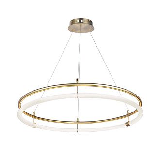Подвесная люстра 80*20-150 см, 8*LED, 30W, 4000K, Favourite Girth 4629-8P, золотой