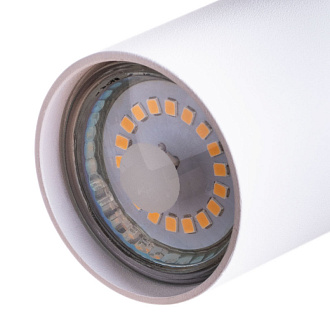 Трековый светильник Arte Lamp Ridge A1518PL-1WH, белый, 17x5.6x5.6см, GU10, max 35Вт