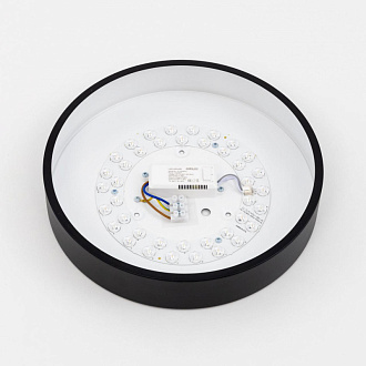 Светильник 30 см, 24W, 3000-5500K, Citilux Купер CL72424V1 RGB, черный