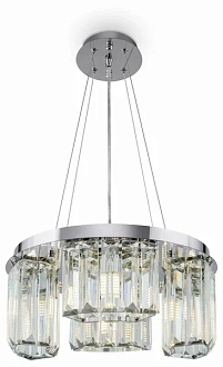 Подвесная люстра Maytoni Colline MOD083PL-04CH, диаметр 40 см, хром