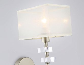 Бра с абажуром 24*13*30- см, 1*E14*40W, K, Ambrella Light High Light LH71335, золото