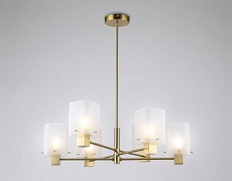Подвесная люстра **69- см, 6*E14*40W, K, Ambrella Light High Light LH57031, латунь