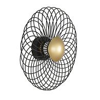 Бра *40*40-40 см, 1*LED*8W, 3000K, Lumion Camomile LUM8379/8WL, черный