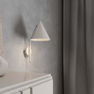 Светильник 38 см, Eurosvet 11089 CONO BEIGE, бежевый