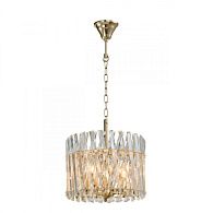 Подвесная люстра 40*32-115 см, 5*E14, 40W, Aployt Verene APL.808.13.05, золотой
