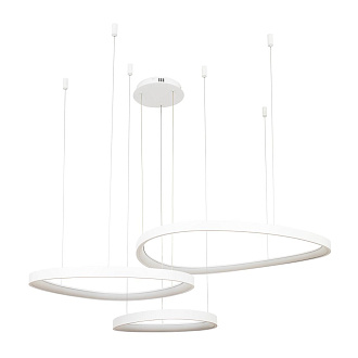 Подвесной светильник 115*80*150 см, LED 110W, 3000 / 6000K, Белый LED4U L8805-800-650-450