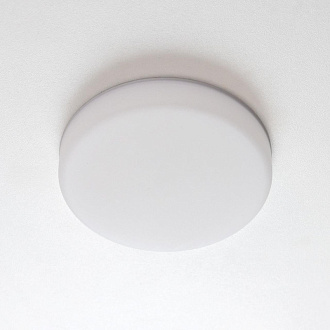 Встраиваемый светильник 12 см, 15W, 3000K Citilux Вега CLD5315W белый, вр 5,5-9,5 см