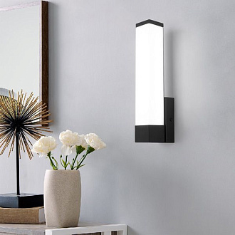 Настенный светодиодный светильник Jimy LED MRL LED 1110 черный Elektrostandard