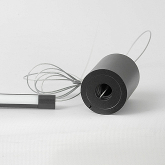 Подвесной светильник 7*140 см, 1*LED*20W 4000K Lussole Gilmer LSP-0930 черный