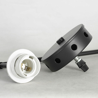 Люстра Lussole LSP-8719, 72*40 см, черный